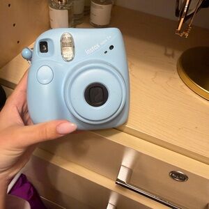 Instax Mini 7+ Camera in Soft Blue